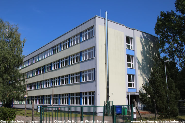 Gesamtschule mit gymnasialer Oberstufe Königs Wusterhausen Gesamtschule mit gymnasialer Oberstufe Königs Wusterhausen